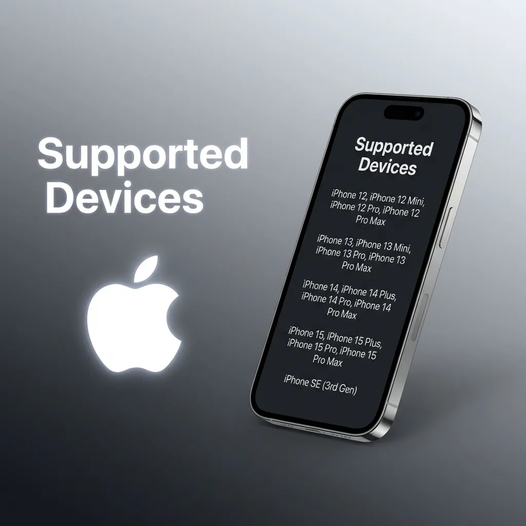 List of compatible smartphones from budget to flagship models, including Samsung, Xiaomi, OnePlus, and Vivo devices.